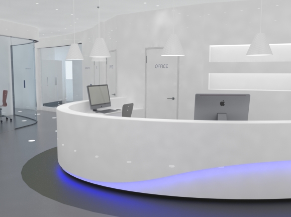 Dental Surgery Design in Chic Monochrome